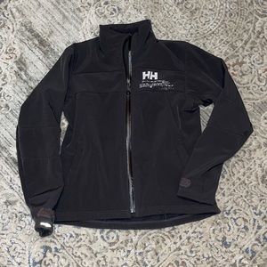 Grey helly hansen jacket - large